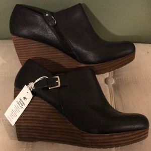 Dr Scholls Wedge Booties- NWT